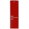 Šaldytuvas Amica Retro FK2965.3RAA (550mm x 1810mm x 615 mm, 181 l, Class A++, red color)