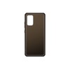 Dėklas QA325TBE minkštas skaidrus dangtelis, skirtas Samsung Galaxy A32 Juodas (Juodas)