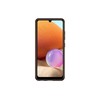 Dėklas QA325TBE minkštas skaidrus dangtelis, skirtas Samsung Galaxy A32 Juodas (Juodas)