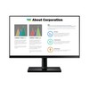 Monitorius SAMSUNG LF24T450FZUXEN 60cm 24colių FHD 1920x1080 250cd/m2 1000:1 5ms 75Hz IPS Pivot aukštis reguliuojamas 2xHDMI garsiakalbis juodas