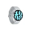 Išmanusis laikrodis Samsung Galaxy Watch 6 LTE, 44 mm, Sidabrinės spalvos korpusas su pilkos spalvos dirželiu