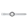 Išmanusis laikrodis Samsung Galaxy Watch 6 Classic LTE, 47 mm, Sidabrinės spalvos korpusas su pilkos spalvos dirželiu