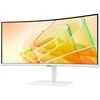 Samsung S65TC computer monitorius 86.4 cm (34") 3440 x 1440 pikselių UltraWide Quad HD LED Baltas