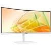 Samsung S65TC computer monitorius 86.4 cm (34") 3440 x 1440 pikselių UltraWide Quad HD LED Baltas