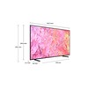 Televizorius SAMSUNG TV QLED 43" QE43Q60CAU