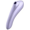 „SATISFYER DUAL PLASURE CONNECT“ PROGRAMINĖ ĮRANGA, MAUVE SPALVOS