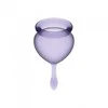 Satisfyer Menstruacijų taurė Fel Good Satisfier (violetinė)
