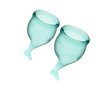 Satisfyer Feel Secure Menstrual Cup - Hygienic, Discreet Travel Model