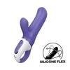 Satisfyer Magic Bunny Rechargeable Dual Motor Intimate Massager Rožinė