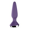 Satisfyer Plug-ilicious 1 Vibrating Intimate Plug - Teal, Medium Size