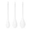 Satisfyer Fun Factory Yoni Power 1 Kegel Ball Set - Pelvic Floor Trainer, Baltas/Raudona