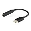 Garso Adapteris - Savio USB 3.1 C į 3.5 mm, Juodas