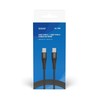 USB Kabelis - SAVIO CL-159 1m USB 2.0 Type C į Type C 480 Mbit/s Juodas