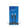 USB Kabelis - SAVIO CL-160 2m USB 2.0 C to C 480 Mbit/s 2.1 A Juodas