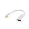 Vaizdo Adapteris - Savio CL-57 Mini DisplayPort į HDMI 0,2 m Baltas