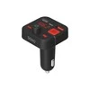 Automobilinė Garso Sistema - Savio FM Siųstuvas, Bluetooth 5.3, QC 3.0, LED Ekranas, Bass Boost
