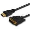 Savio cl-10 laidas (hdmi m - dvi-d m; 1,5 m; juodas)