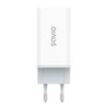 Sieninis Įkroviklis - Savio La-07 65W, USB, QC4.0+, PD 3.0, Baltas