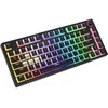 Belaidė mechaninė klaviatūra - SAVIO PHENIX Gateron Geltona Pro Pudding