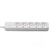 Power strip Savio viršįtampių 5 lizdai 3 m baltos (SAVLZ- 09)