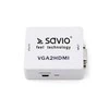 Savio VGA – HDMI Full HD | 1080p 60Hz keitiklis| Adapteriai