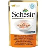 Agras Pet Foods Drėgnas Kačių Maistas - Schesir Želė su Tuną ir Vištiena su Krevetėmis - 50 g