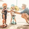 Paspirtukas - balansinis dviratukas Scoot &amp; Ride Highwaykick 1 2in1 Peach 96353