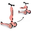 Paspirtukas - balansinis dviratukas Scoot &amp; Ride Highwaykick 1 2in1 Peach 96353