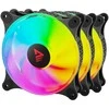 Kompiuterių Ventiliatorių Rinkinys - Savio Blast 3 x 120 mm 3 kontaktų 5 V 4 kontaktų 12 V