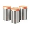 3 VIRTUVĖS KONTEERIŲ RINKINYS BERLINGER HAUS MOONLIGHT METALLIC LINE BH-6273