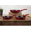 3 GRANITINĖS KELIŲ RINKINYS 20/24/28CM BERLINGER HAUS METALLIC BURGUNDY LINE BH-1288-NF