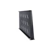 Extralink 1U 350mm Juoda | Lentyna | 19", skirta prie sienos tvirtinamoms spintelėms