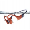 Shokz OpenSwim Pro plaukimo ausinės su kaulų laidumo technologija, USB-C, raudonos spalvos