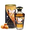 Shunga - Afrodiziako šildantis aliejus „Karamelės bučiniai“ 100 ml