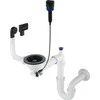 Sifonas granitinėms plautuvėms Deante Space-Saver ZXY_N972, Nero