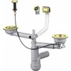 Sifonas plautuvėms Deante Space-Saver Lux ZXY_Z912, Auksinis
