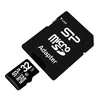 Silicon Power | 32 GB | Micro SDHC | Flash atminties klasė 10 | SD adapter
