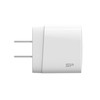 SILICON POWER COMPUTER & COMMUNICAT SILICON POWER įkroviklis QM10 Quick Charge 18W USB Type-C + laidas USB-Lightning Baltas