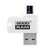 Micro SD kortelių skaitytuvas Goodram OTG (USB+microUSB)