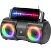 Nešiojamas Garsiakalbis - Defender Beatbox 20 Bluetooth 20W Juodas