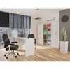 Top E Shop Cama Meble Svetainės Spintelių Komplektas - Cama VIGO NEW 12 Sonoma/Balto Blizgesio