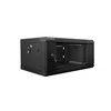 LANBERG WF01-6604-10B sieninis stovas 19 colių išmontuojamas plokščias paketas 4U/600x600mm juodas
