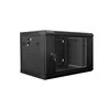LANBERG WF01-6406-10B sieninis stovas 19 colių išmontuojamas plokščias paketas 6U/600x450mm juodas