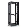 ALAN Q Lantec SS-32U-600-800-01-C 32U 600x800 spintelė, stiklinės priekinės durys, juoda