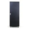 ALAN Q Lantec SS-32U-600-800-01-C 32U 600x800 spintelė, stiklinės priekinės durys, juoda