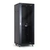 ALAN Q Lantec SS-32U-600-800-01-C 32U 600x800 spintelė, stiklinės priekinės durys, juoda