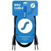 SOUND STATION QUALITY (SSQ) Jack SSQ JMJM3 – kabelis 2x lizdas mono, 6,3 mm - 2x lizdas mono, 6,3 mm, 3 m