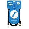 sound station quality (ssq) SSQ JMPJMK1 SS-1439 Cable Jack Mono - Jack Mono (90 degree angle) 1 m Juodas