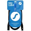 SOUND STATION QUALITY (SSQ) Jack SSQ MiJS1 – stereofoninis kabelio lizdas 3,5 mm – stereo lizdas 6,3 mm, 1 m
