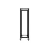 Atviras stovas Lanberg 42U 600X800, juodas
